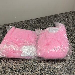 Pink Tulle Fabric NEW